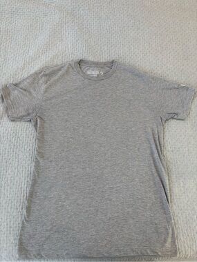 Men’s Baseballism Gray Crewneck T-Shirt